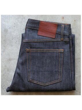 Gustin #352 Japan Midnight Broken Stretch 5 Pocket Pant Size 31